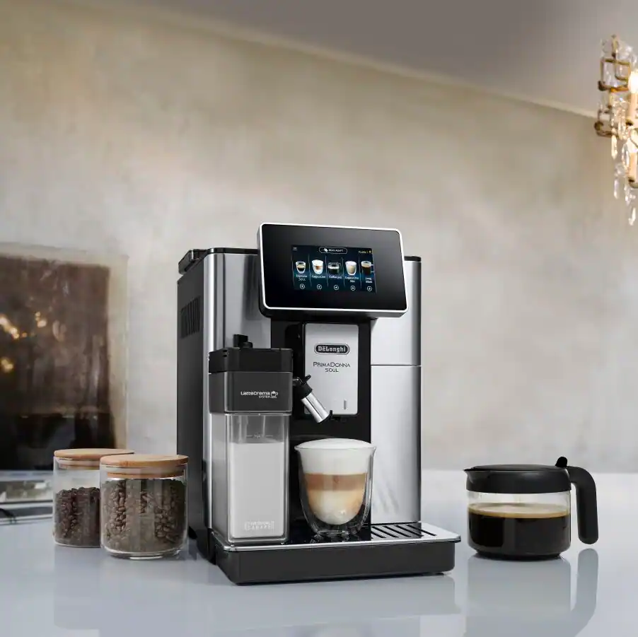 De’Longhi PrimaDonna Soul – Machine à Café Automatique avec Connectivité Smart Coffee