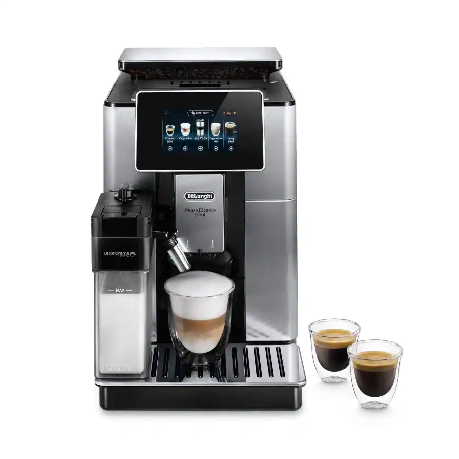 De’Longhi PrimaDonna Soul – Machine à Café Automatique avec Connectivité Smart Coffee - Thumbnail 6