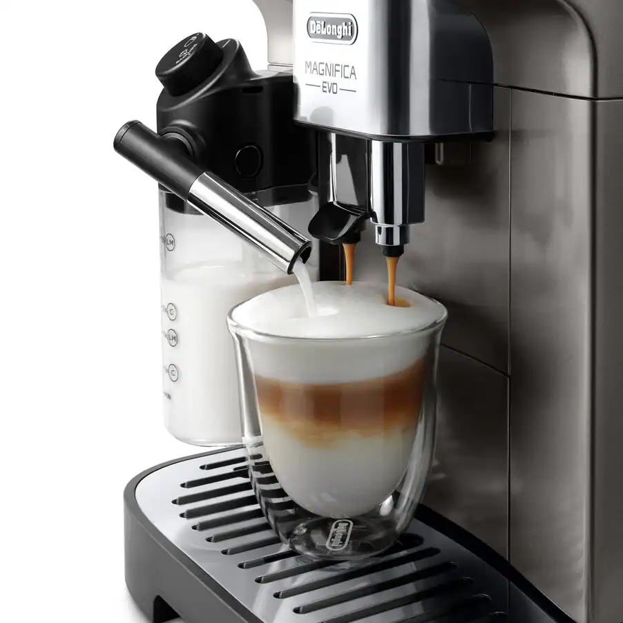 De’Longhi Magnifica Evo ECAM290.81.TB – Machine à Café Automatique à Grains avec Mousseur de Lait - Thumbnail 5