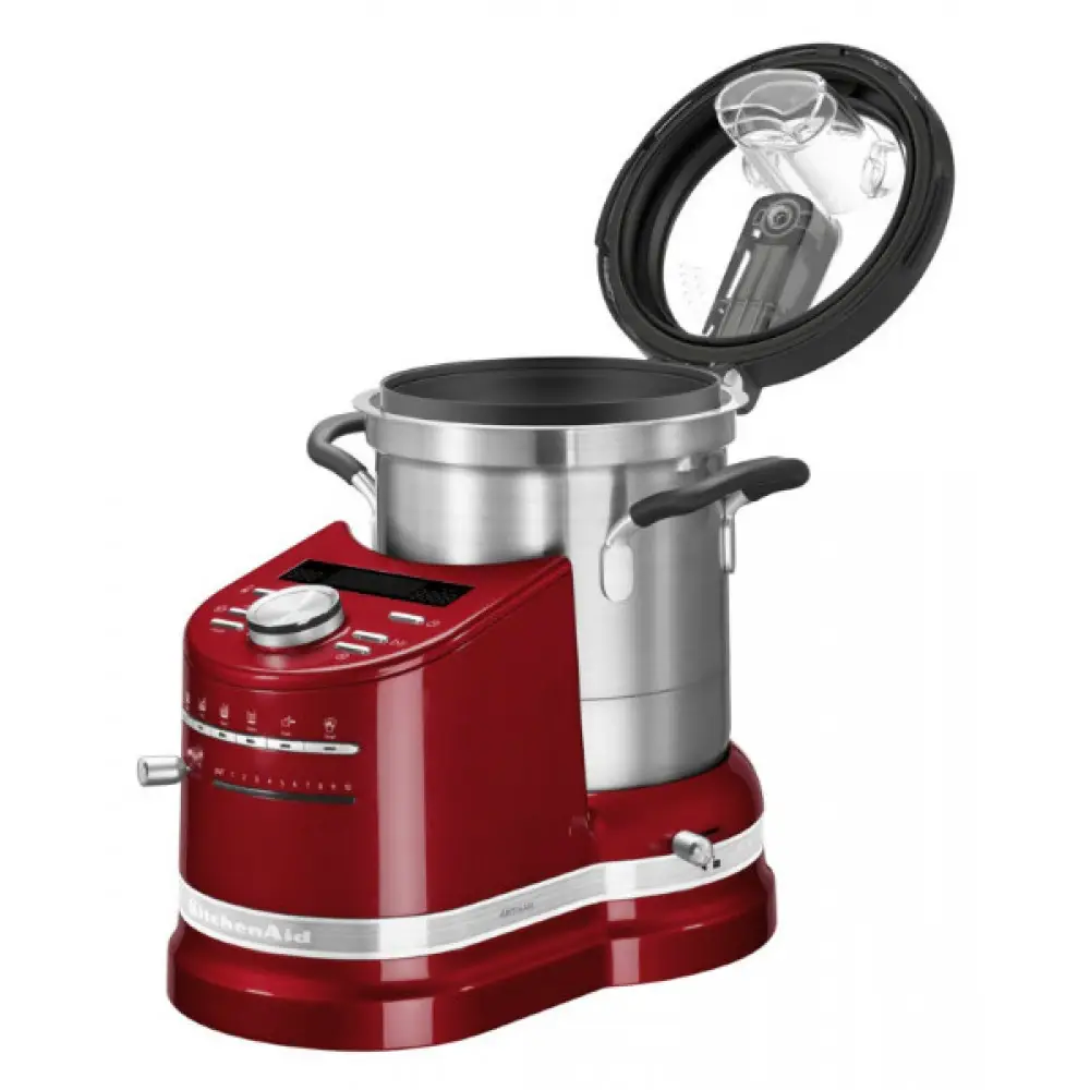 Robot Cuiseur Tout-en-Un KitchenAid 5KCF0104EER – Capacité 4,5 L – 1500 W – Rouge Empire / Argent - Thumbnail 3