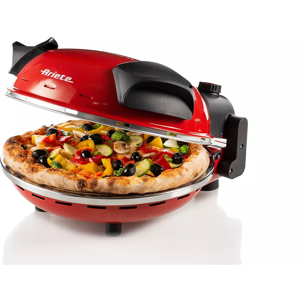 Four à Pizza ARIETE Da Gennaro 909 – Rouge – Cuisson Rapide et Parfaite