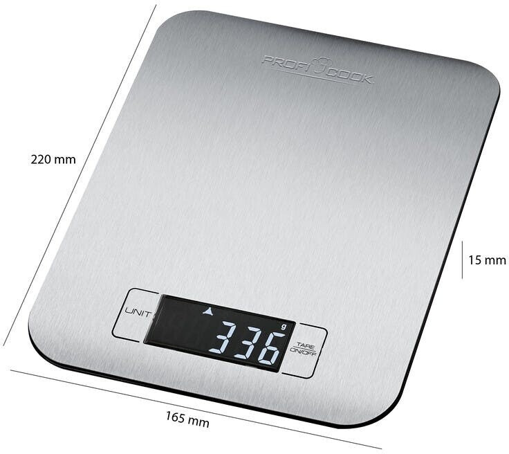 Balance de Cuisine Électronique ProfiCook PC-KW 1061 – Précision Gramme – Design Compact