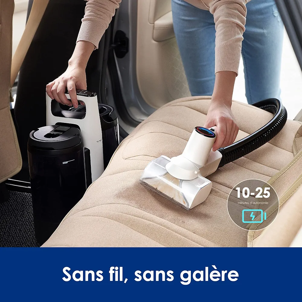 Tineco CARPET ONE Spot Essentials – Nettoyeur Intelligent Portable pour Tapis, Moquettes et Tissus d’Ameublement - Thumbnail 4