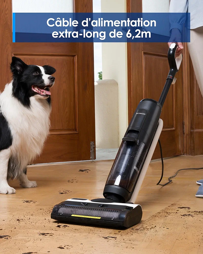 Tineco iFLOOR 5 Steam – Aspirateur Vapeur Sec et Humide Tout-en-Un - Thumbnail 8
