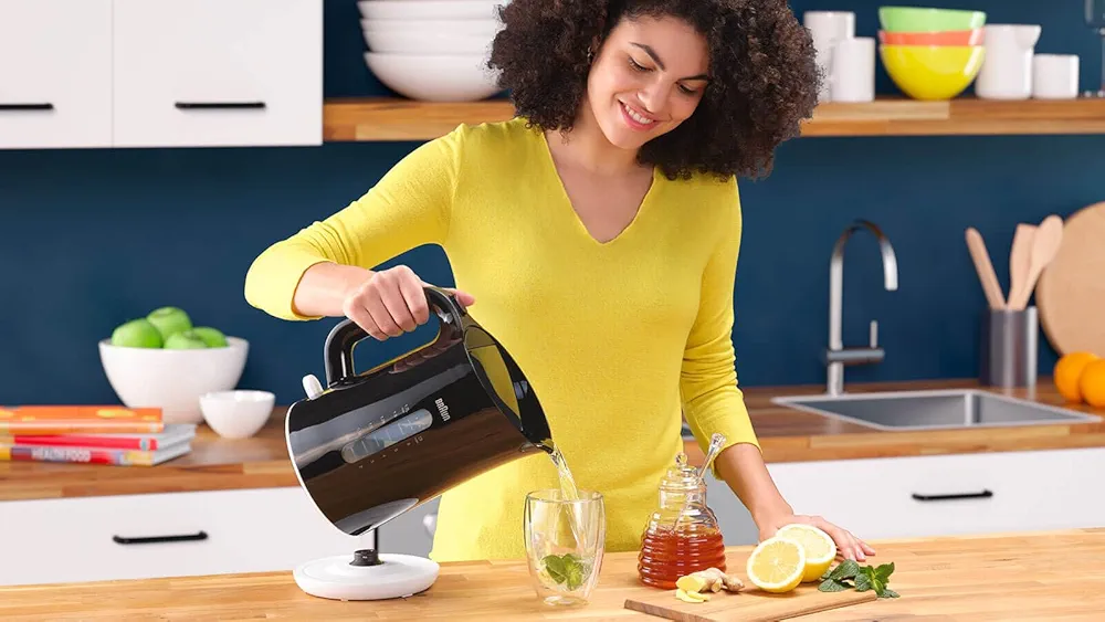 BRAUN Bouilloire Électrique Breakfast1 WK 1100 – 1,7 L – Noir - Thumbnail 3