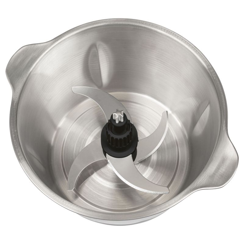 Mini-Hachoir Électrique ProfiCook PC-MZ 1227 – Bol Inox 1,7 L – Fonction Ice Crush – 2 ou 4 Lames - Thumbnail 6