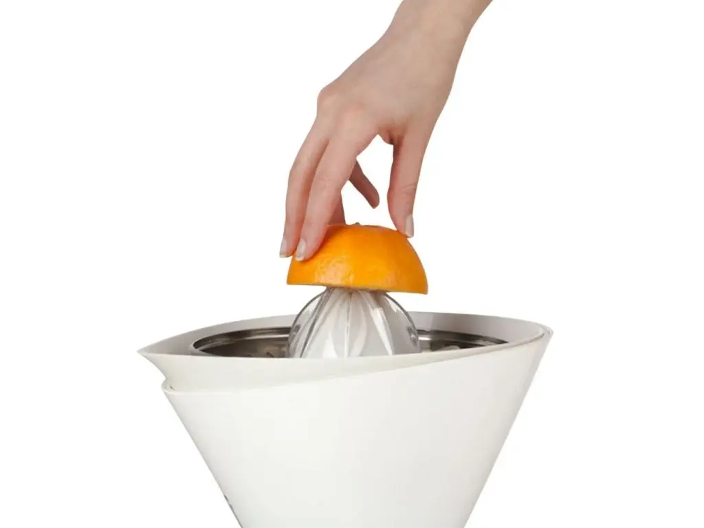 Presse-agrumes BUGATTI – Design Italien Blanc Premium