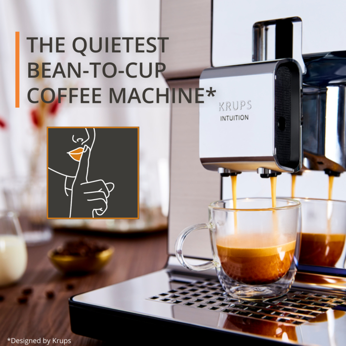 Krups EA877D Intuition Experience+ – Machine à café automatique premium avec écran tactile - Thumbnail 3