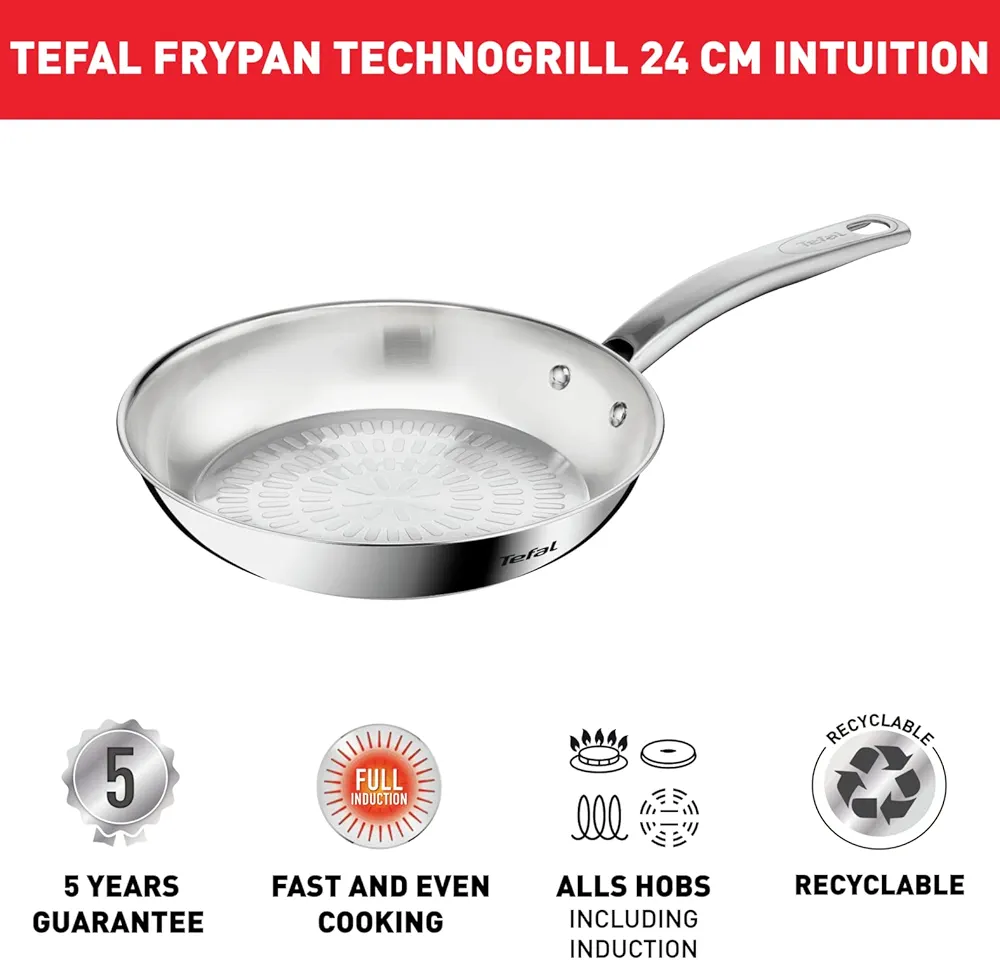 Tefal Intuition – Poêle à Frire 24 cm