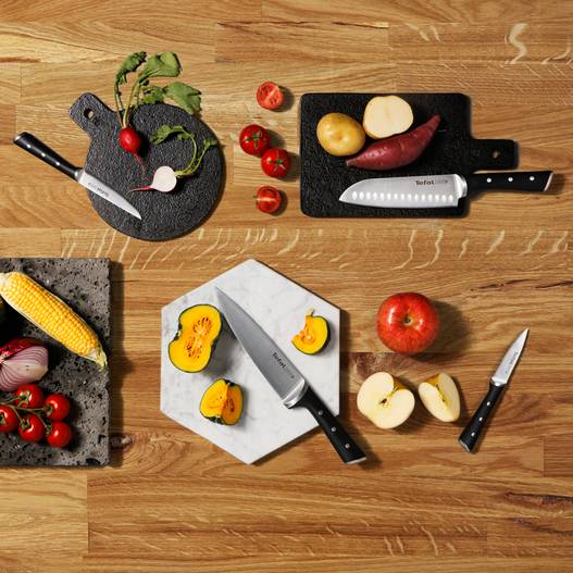 Tefal Fresh Kitchen – Set de 5 Couteaux de Cuisine avec Bloc - Thumbnail 7