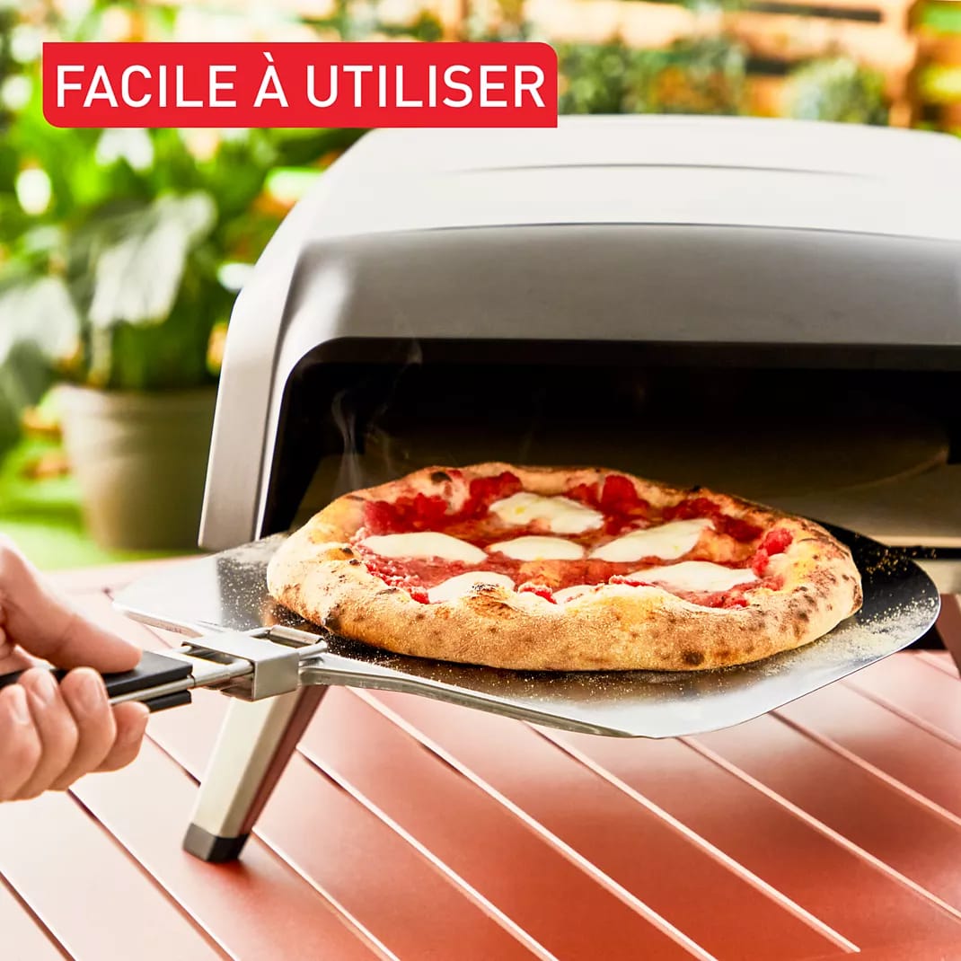 TEFAL Pronto JM412010 – Four à Pizza à Gaz 30 cm - Thumbnail 4