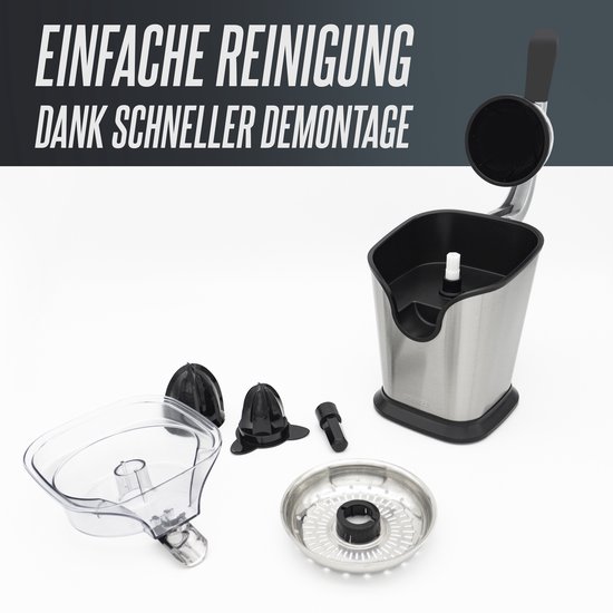 Heinrich’s HZP 8692 – Presse-agrumes & Centrifugeuse Électrique - Thumbnail 6