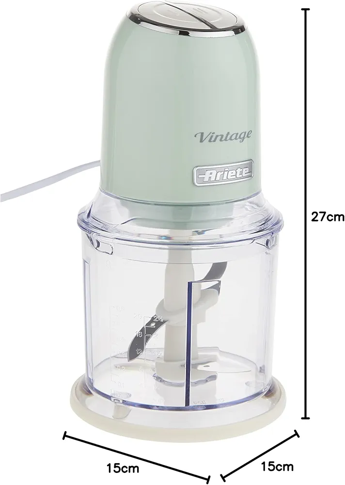 Hachoir Ariete Vintage – Mini-hachoir élégant & puissant - Thumbnail 6