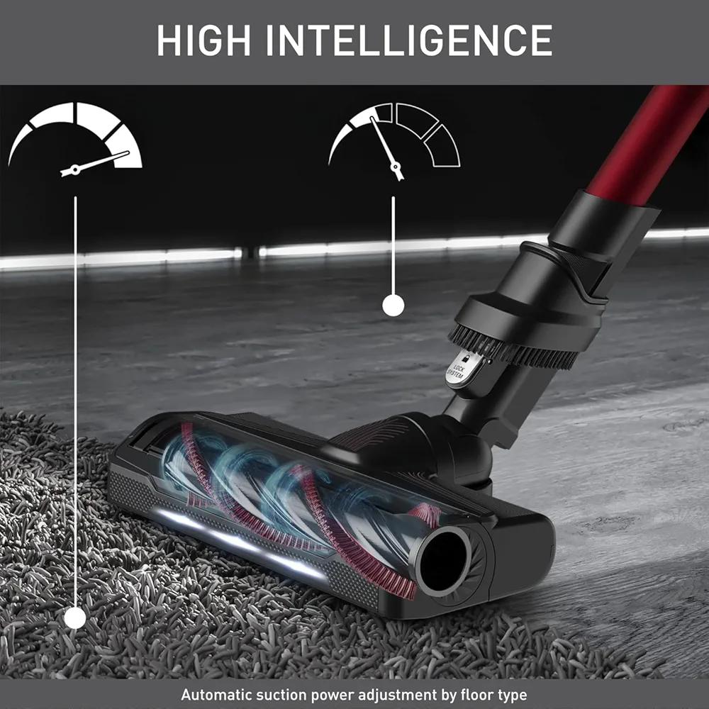 Aspirateur balai sans fil Tefal Léger • Sans fil • Technologie cyclonique • Autonomie jusqu’à 45 min - Thumbnail 4