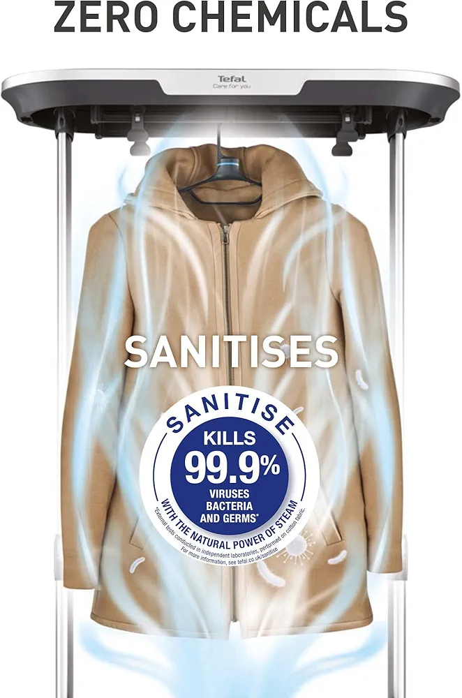 Tefal Care For You – Défroisseur Automatique à Vapeur Intelligent - Thumbnail 3
