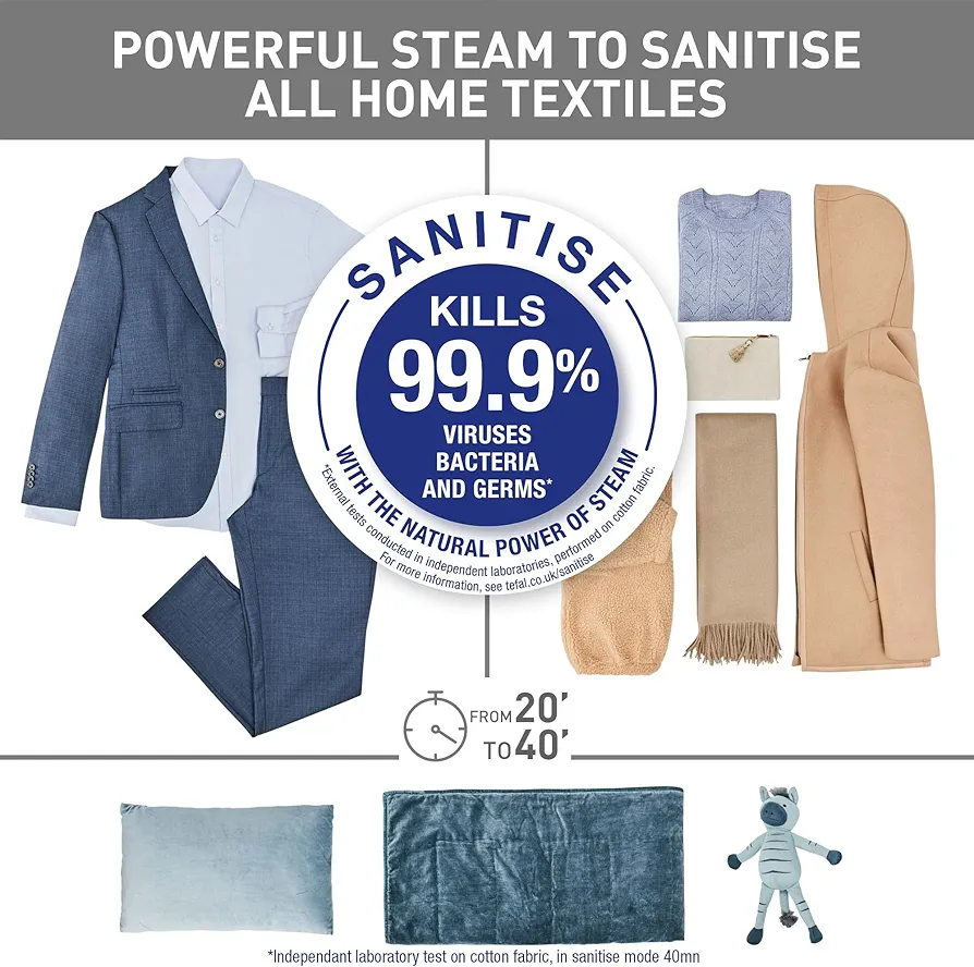 Tefal Care For You – Défroisseur Automatique à Vapeur Intelligent - Thumbnail 5