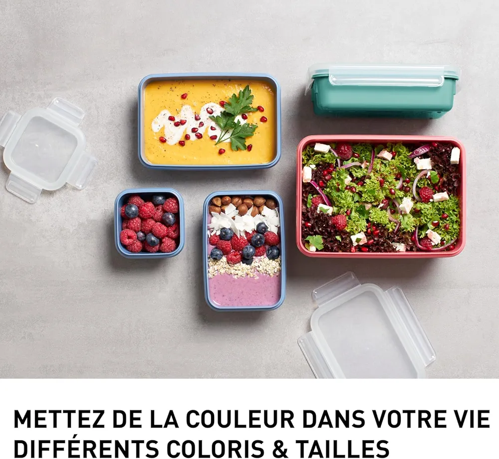 Tefal MasterSeal Colour Edition – Set 4 pièces (Bleu Aqua) - Thumbnail 8