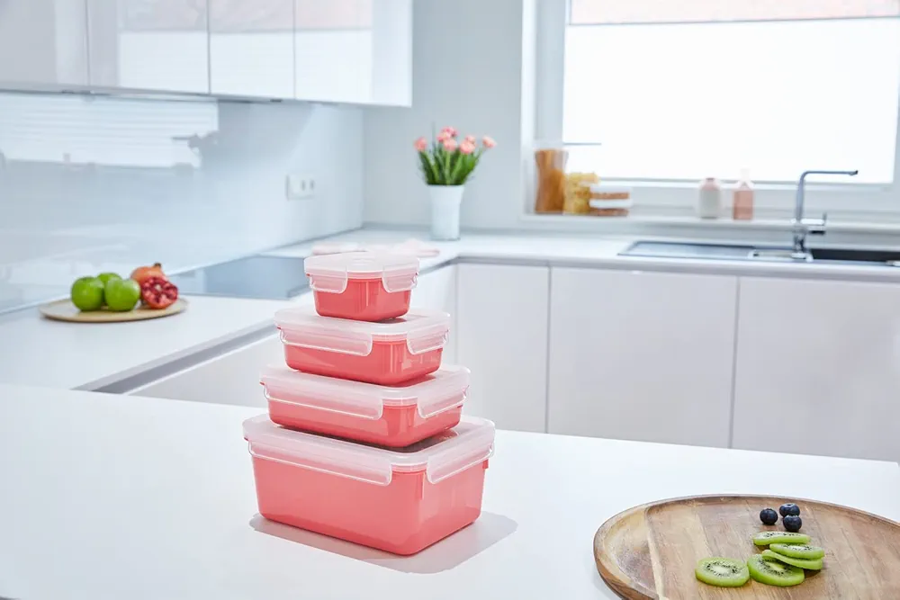 Tefal MasterSeal Colour Edition – Set 4 pièces (Terracotta) - Thumbnail 3