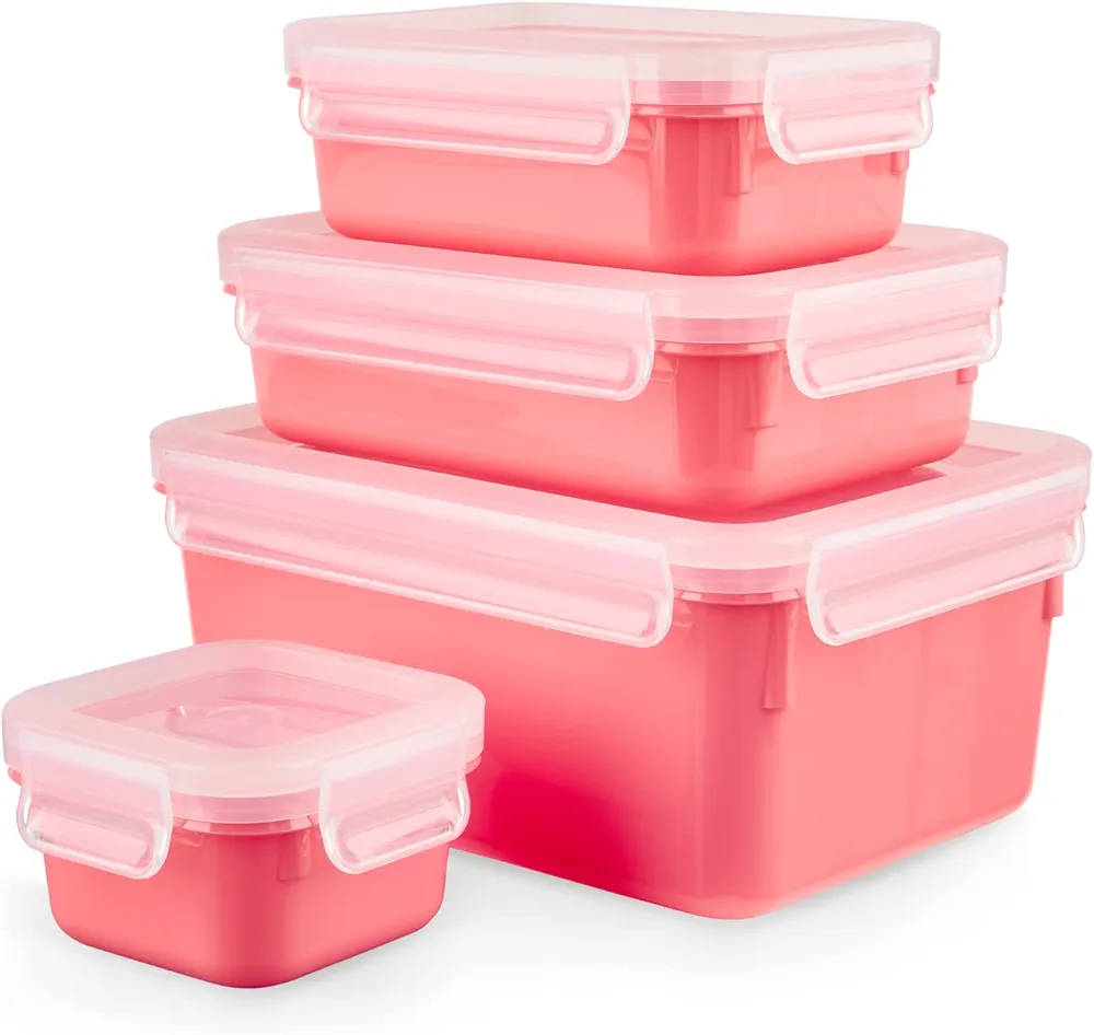 Tefal MasterSeal Colour Edition – Set 4 pièces (Terracotta)