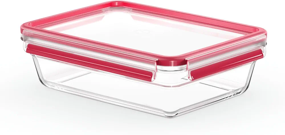 Tefal Masterseal Fresh Verre N1041110 – Boîte alimentaire rectangulaire 2L transparente - Thumbnail 6