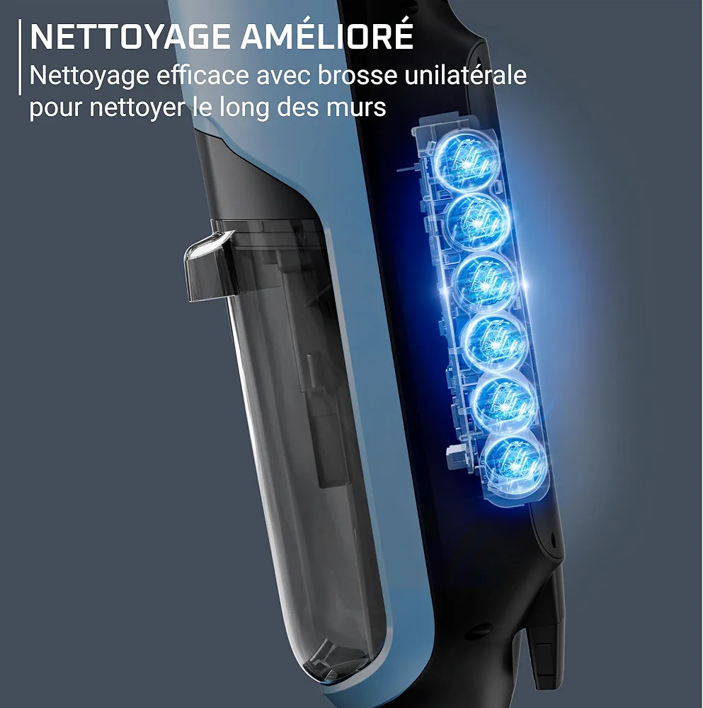 Rowenta X-Clean 2 – Aspirateur Laveur Sans Fil 2-en-1 Léger avec Modes ECO/Max - Thumbnail 3