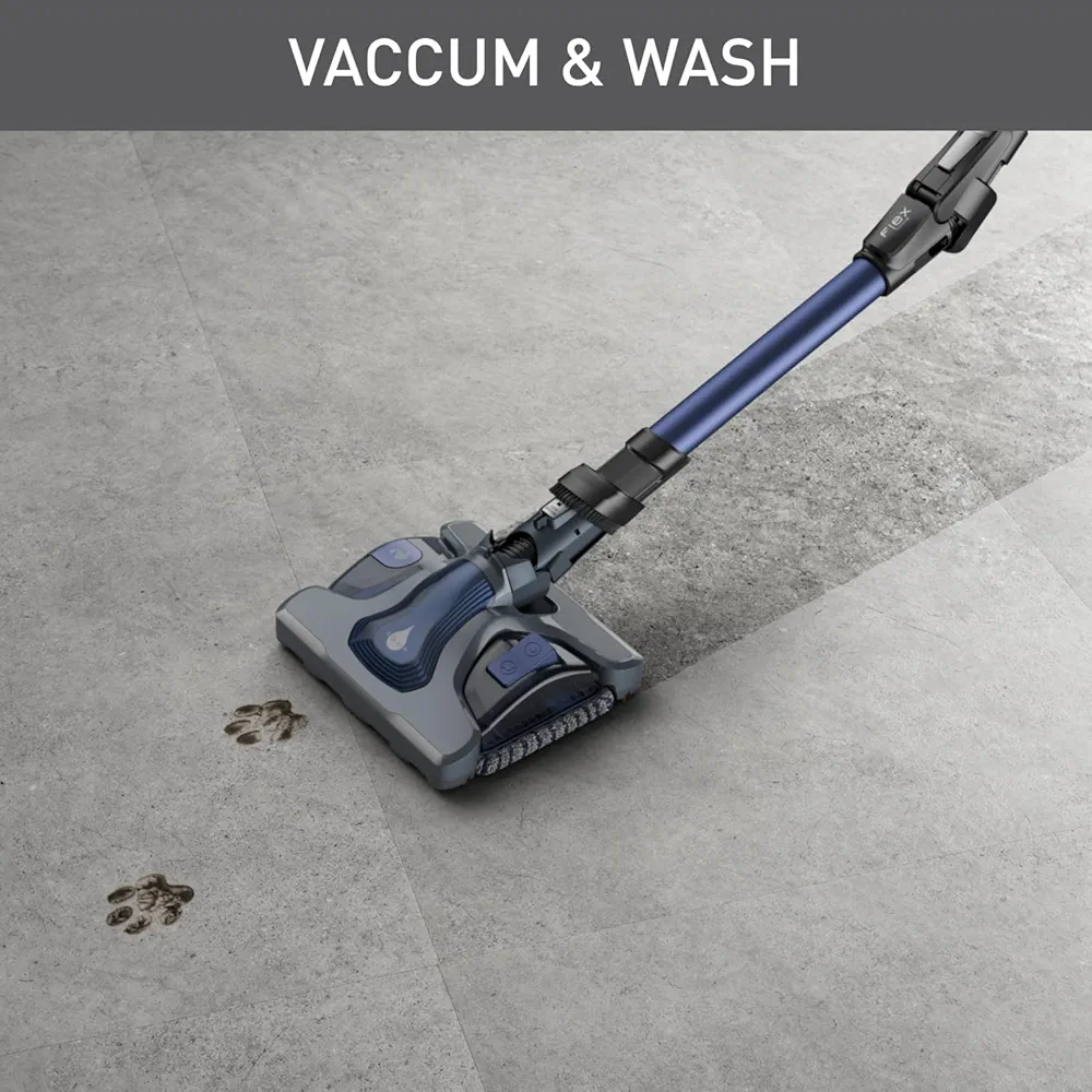 Tefal X-Force Flex 12.60 Aqua – Aspirateur Balai Sans Fil avec Fonction Lavage - Thumbnail 5