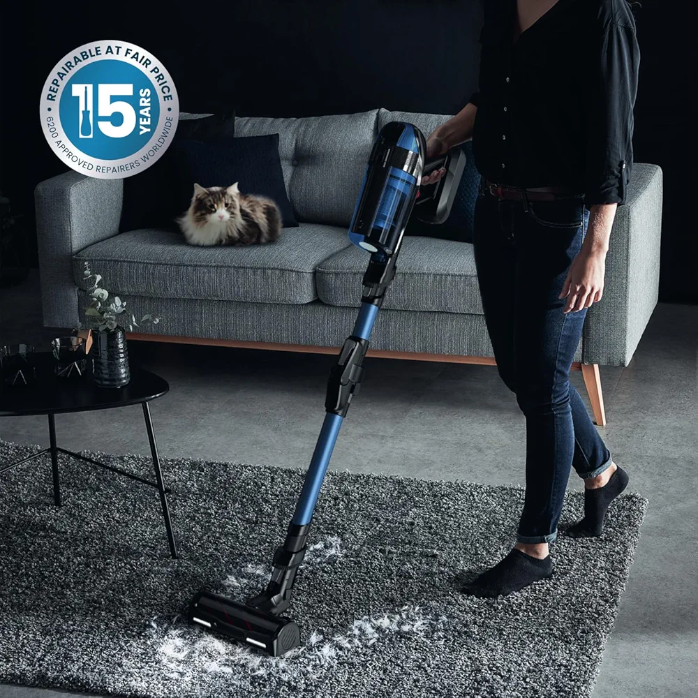 Tefal X-Force Flex 12.60 Aqua – Aspirateur Balai Sans Fil avec Fonction Lavage - Thumbnail 9