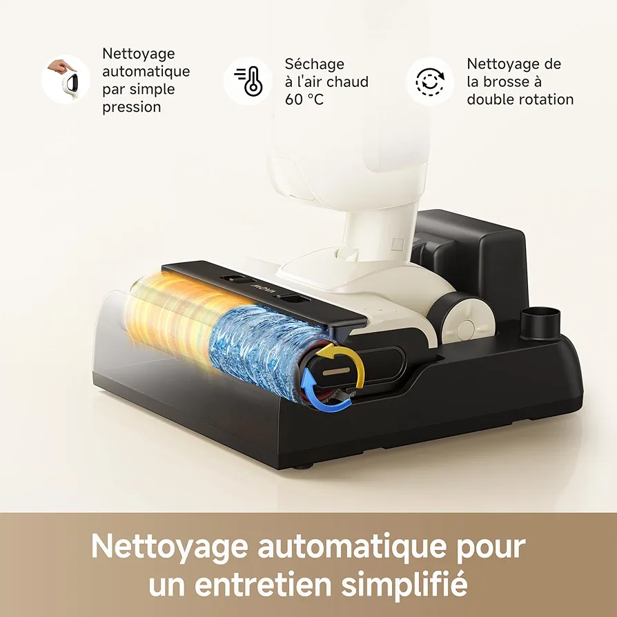 MOVA K30 Mix – Aspirateur Laveur Sans Fil Wet & Dry 18000Pa Multi-Surfaces - Thumbnail 9