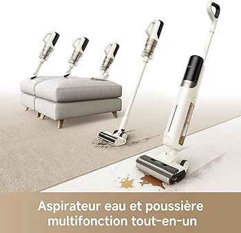 MOVA K30 Mix – Aspirateur Laveur Sans Fil Wet & Dry 18000Pa Multi-Surfaces - Thumbnail 8