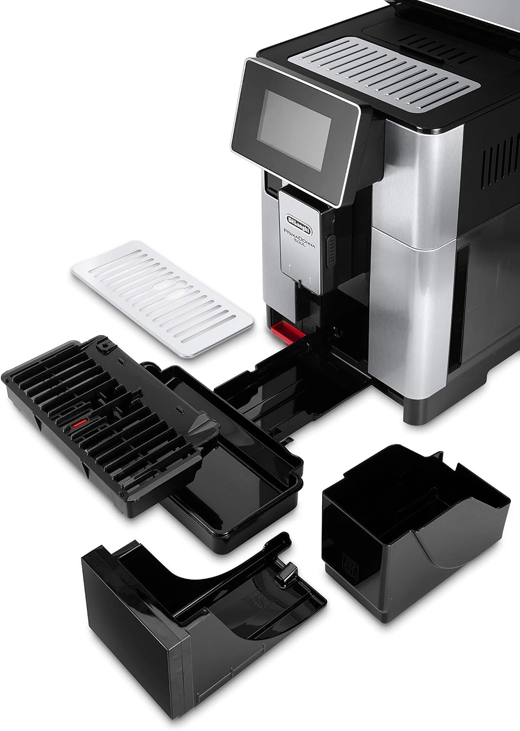 De’Longhi PrimaDonna Soul ECAM610.75 – Machine à Café Automatique avec Broyeur & Bean Adapt Technology - Thumbnail 3