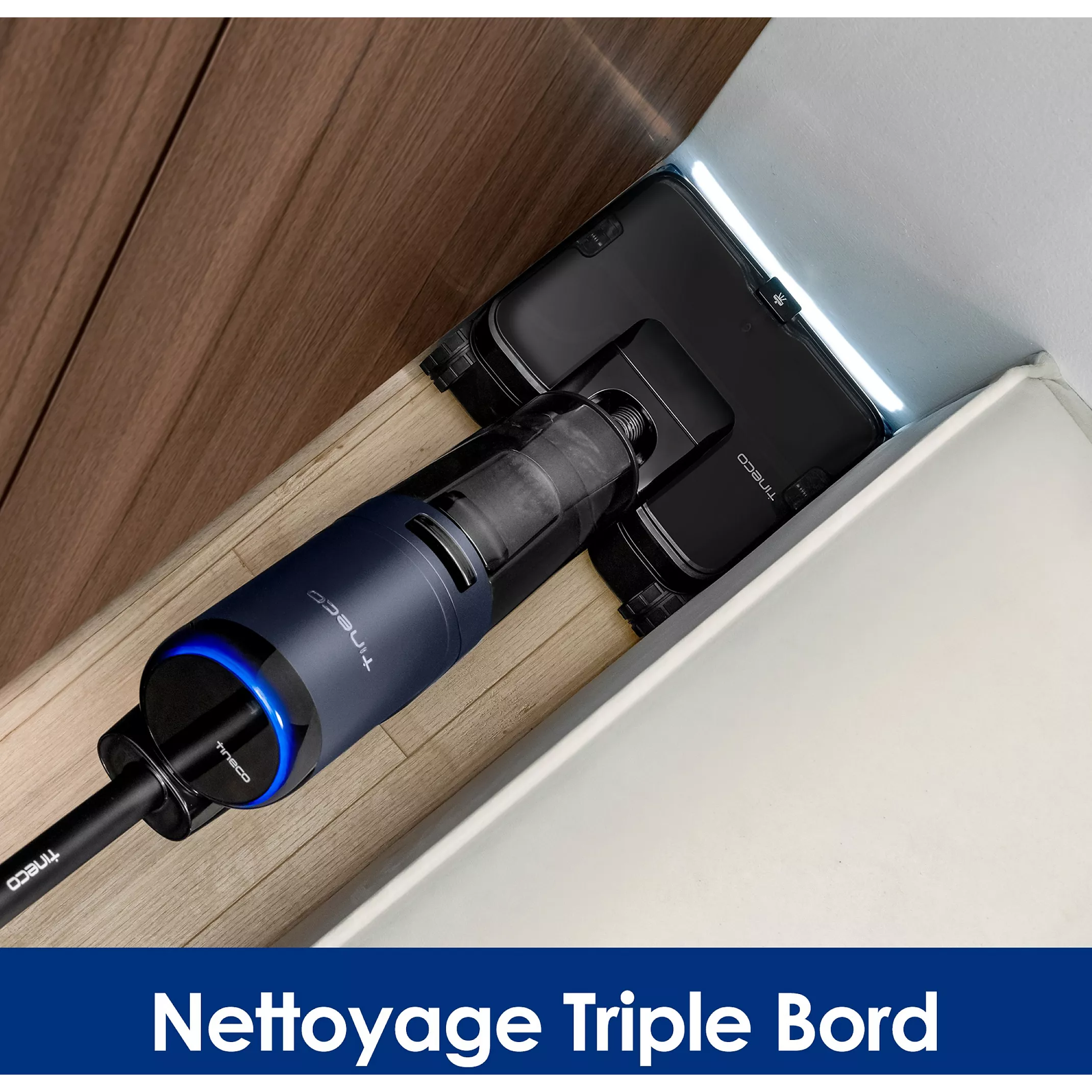 TINECO FLOOR ONE S7 max PRO – Aspirateur Laveur Intelligent Sans Fil | Nettoyage Double Bord - Thumbnail 6