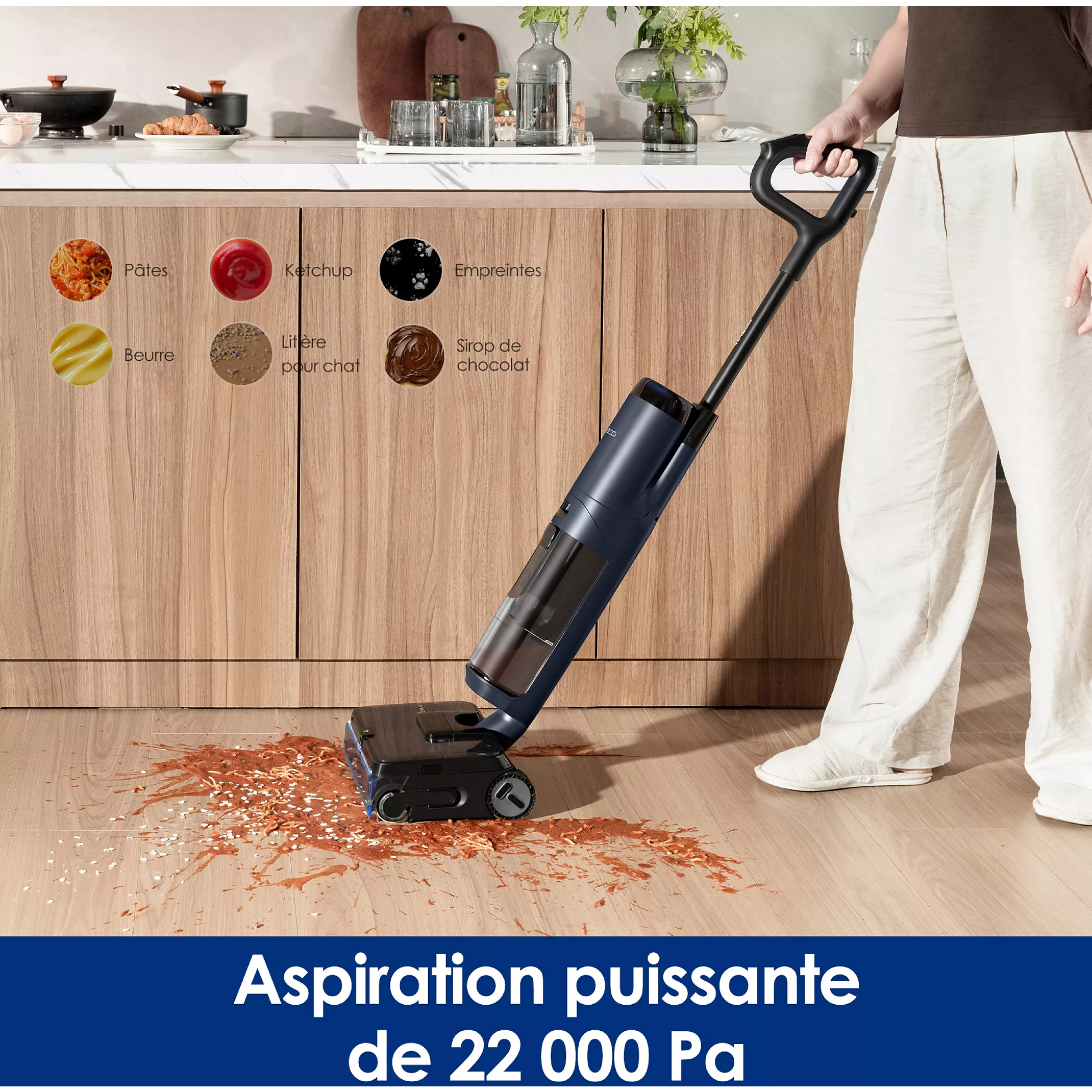 TINECO FLOOR ONE S7 max PRO – Aspirateur Laveur Intelligent Sans Fil | Nettoyage Double Bord - Thumbnail 7