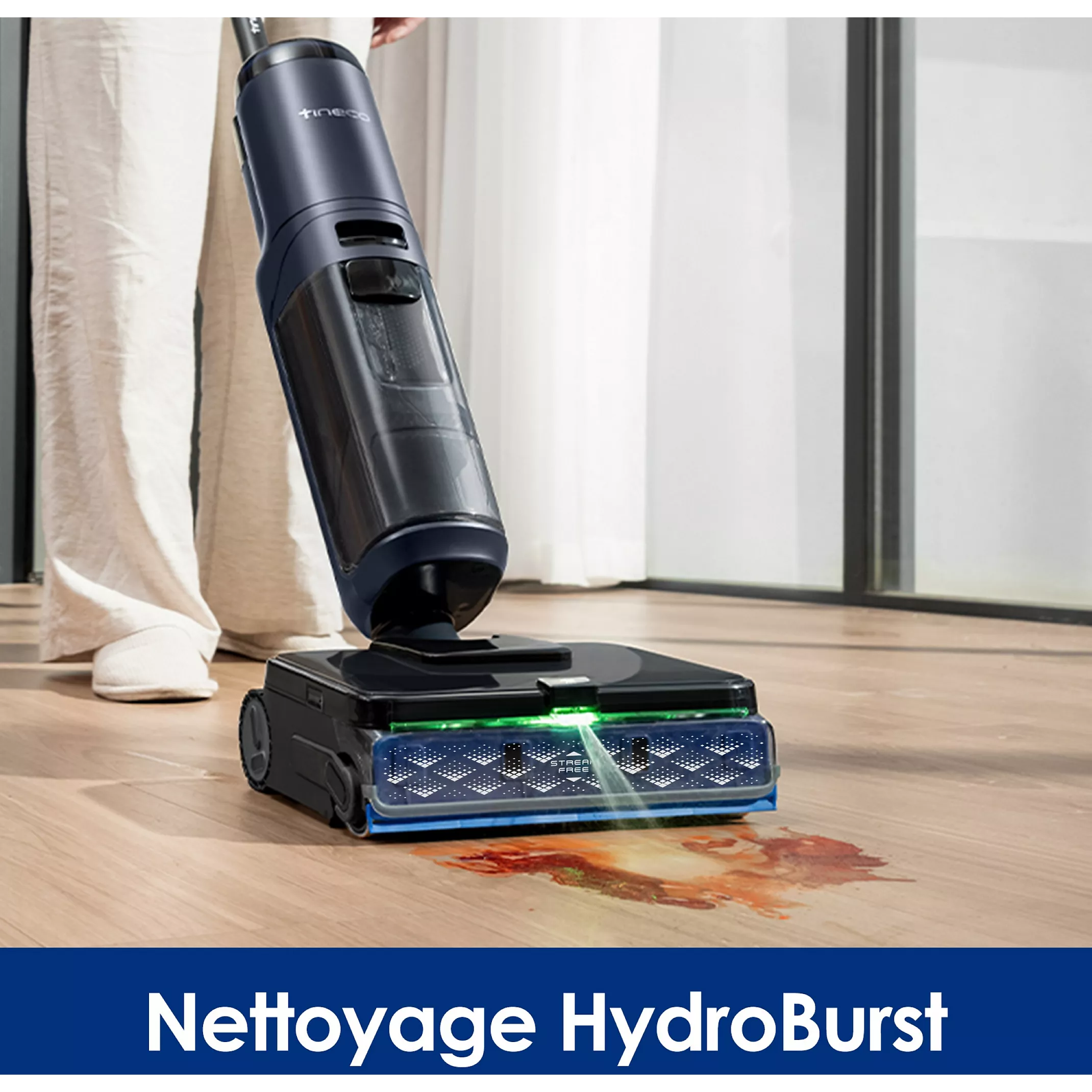 TINECO FLOOR ONE S7 max PRO – Aspirateur Laveur Intelligent Sans Fil | Nettoyage Double Bord - Thumbnail 8