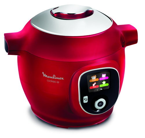 MOULINEX COOKEO+ – Multicuiseur Intelligent 6 L | 180 Recettes Préprogrammées | Cuisson Rapide