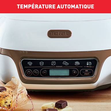 TEFAL Cake Factory+ – Machine à Gâteaux Intelligente | 4 Moules Inclus | 5 Programmes Automatiques - Thumbnail 7