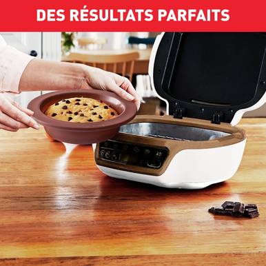 TEFAL Cake Factory+ – Machine à Gâteaux Intelligente | 4 Moules Inclus | 5 Programmes Automatiques - Thumbnail 5